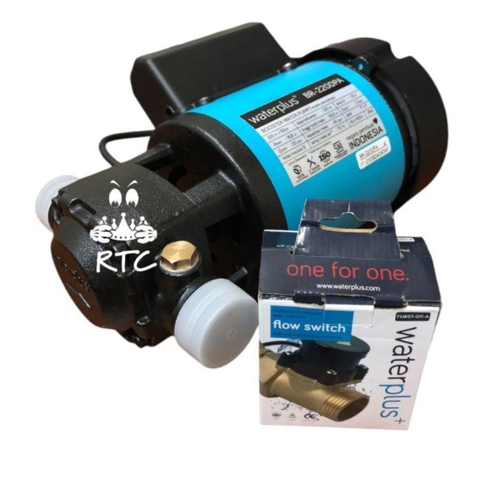 Pompa pendorong air toren otomatis waterplus shimizu sanyo wasser
