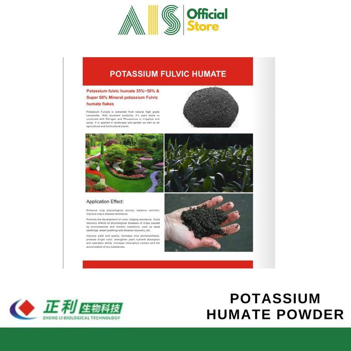 New Product - Pupuk Potassium Humate Powder / Kalium Humate Powder 25Kg Monokuro Shop