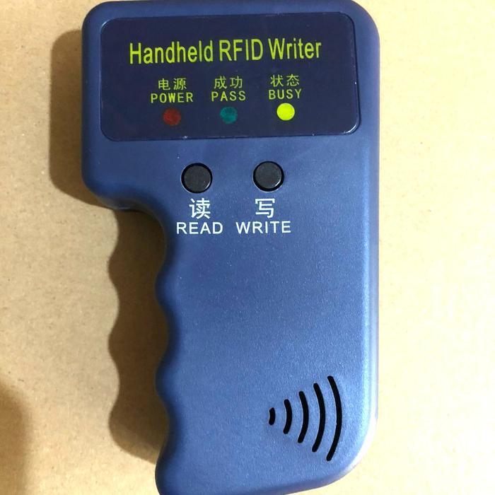 Copy Kartu Rfid Alat Duplikator RFID 125 KHz untuk Salin Kartu EM4305 dan T5577, Genggam Rfid 125 kh