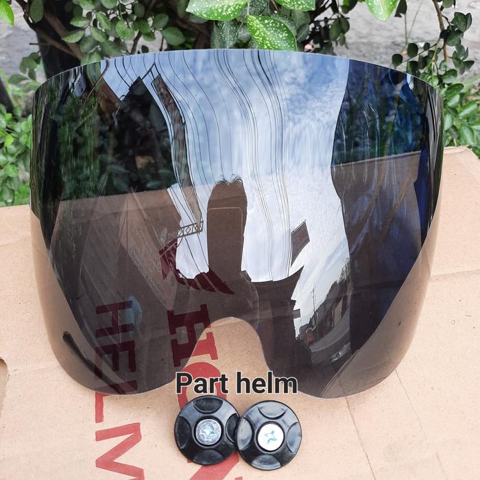 Promo Kaca Helm Honda Scoopy New +Ring Baut 2021-2023-Sekarang Terlaris