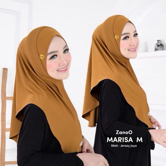 Byzanoo - Marisa M Hijab Instan Daily Bahan Jersey Joya Terbaru Zanoo By Zanoo Terlaris