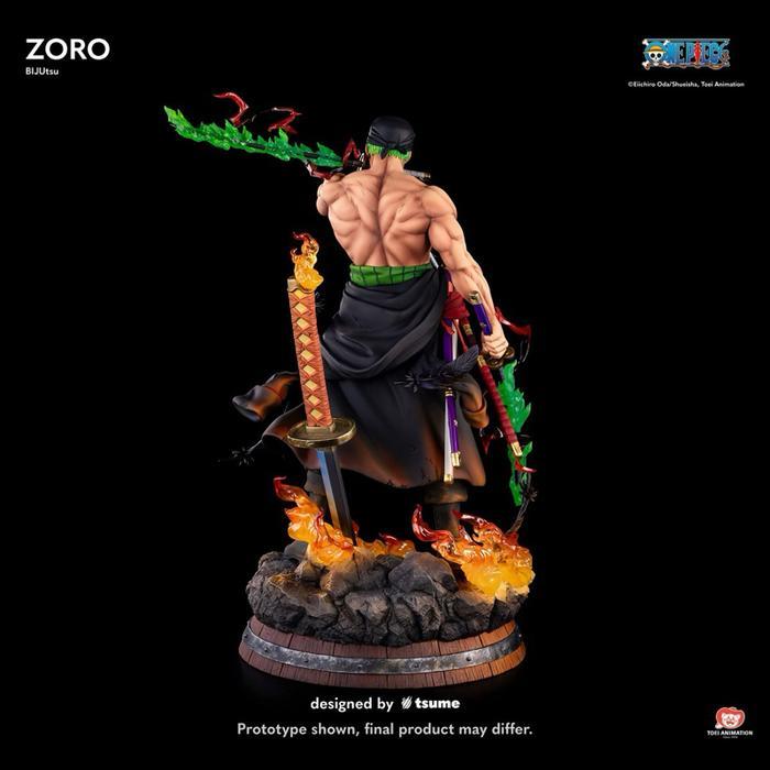 HOT SALE [ DOWNPAYMENT PRE ORDER ] STATUE TSUME ART 1/4 ZORO BIJUTSU - ONE PIECE TERMURAH