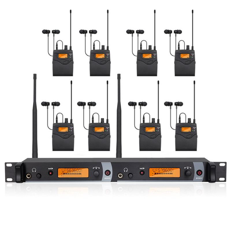 CREATE SOUNDProfessional In-Ear Monitor System 2-Channel Multi-Bodypack Monitor with In-Ear Wireless
