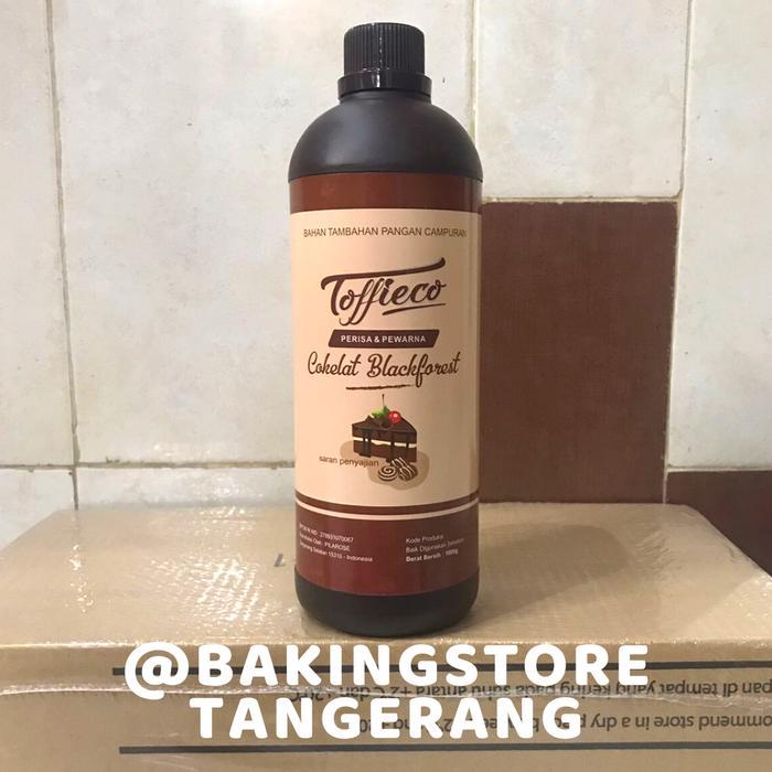 Toffieco Pasta Cokelat Blackforest | Perisa Chocolate Blackforest 1Kg