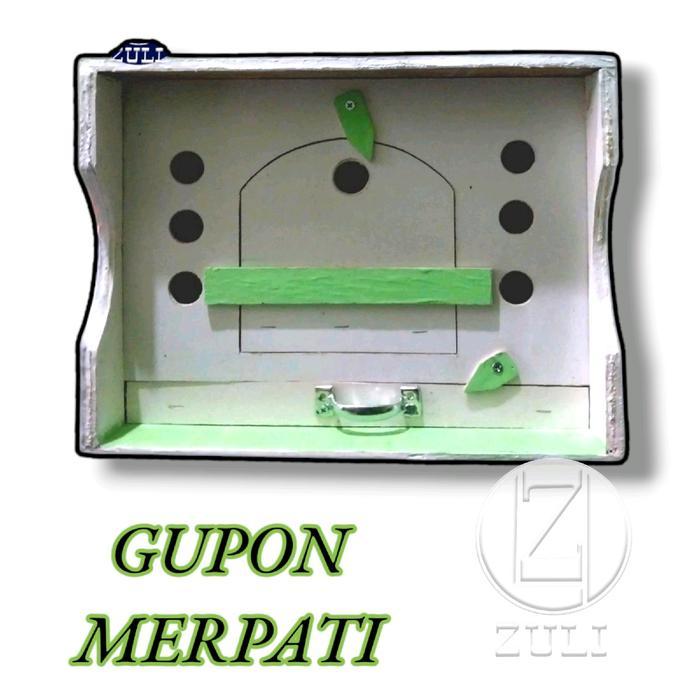 Gupon Kandang Merpati Satu Pasang dari Triplek Ukuran 35x30x25 cm