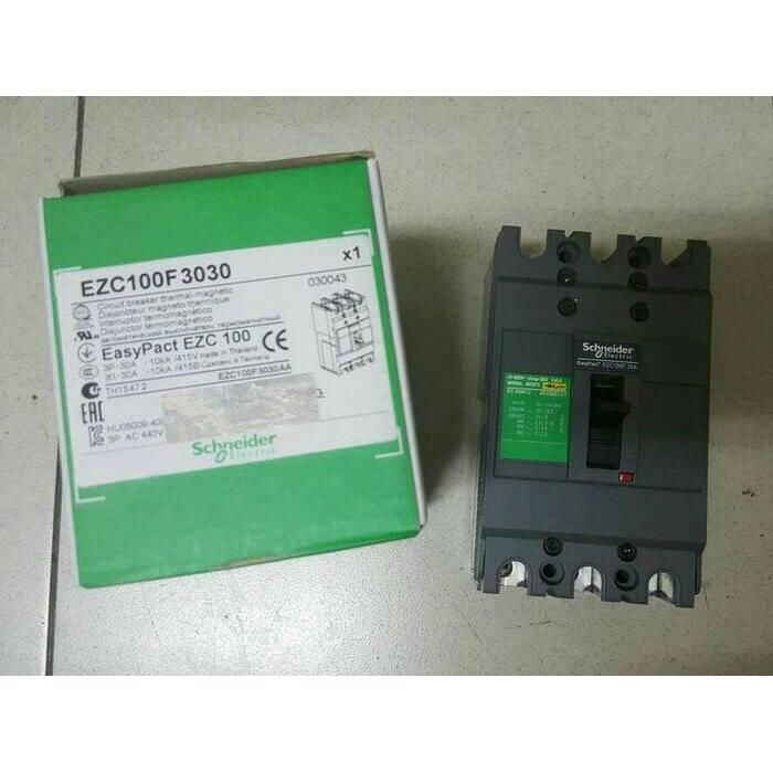 Schneider Mccb Ezc100F-10Ka/Mccb 3Phase 30A Schneider