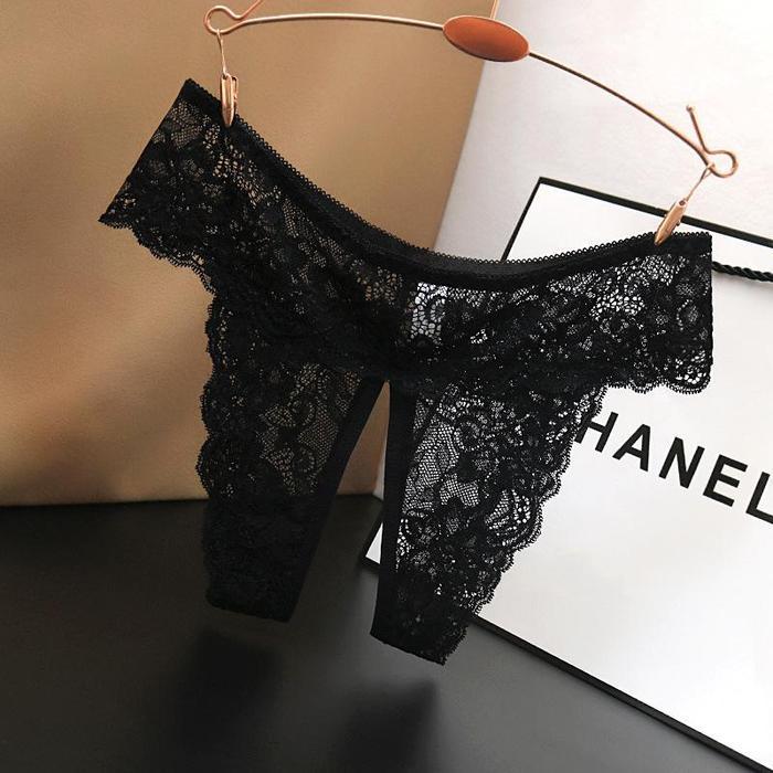 CELANA DALAM WANITA TRANSPARAN UKURAN JUMBO OPEN CROTCH G STRING SEXY LINGERIE C025 MURAH