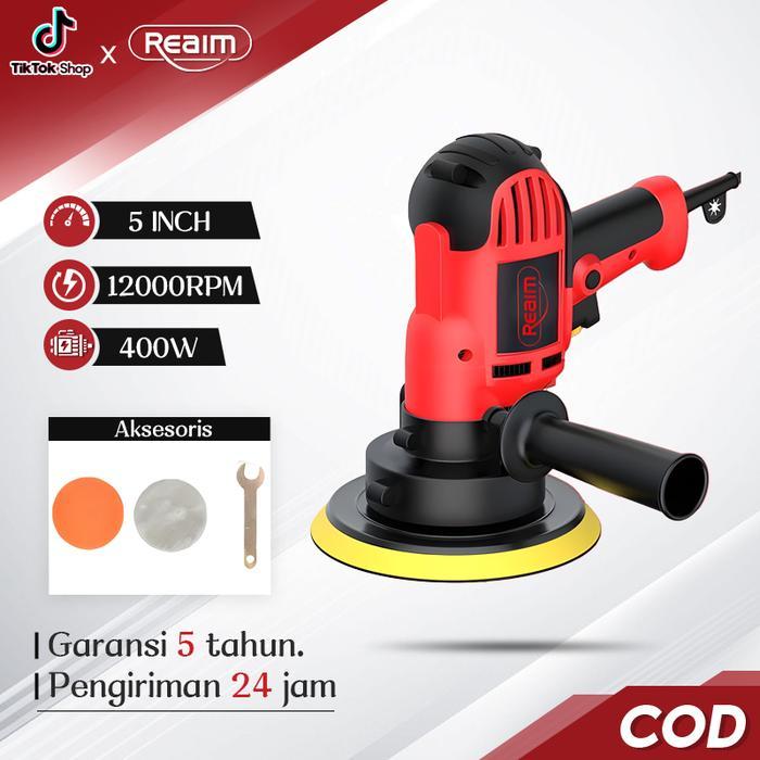 Reaim Mesin Poles Mobil Alat Poles Motor Mesin Polisher Mobil Polisher Machine Alat Poles Cat Mobil