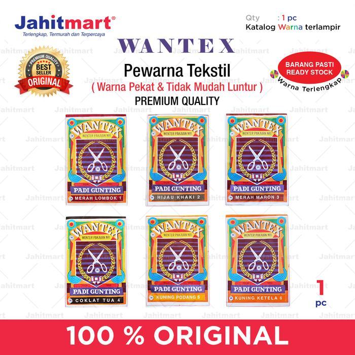 Pewarna Tekstil / Pewarna Pakaian merk WANTEX
