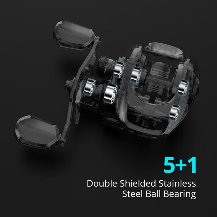Maguro - Reel Bc Reel Handle Kiri Baitcasting Reel / Penggulung Senar Pancing Tangan Kanan / Kiri