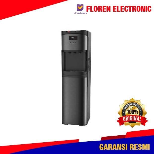 Dispenser GEA STAR Galon Bawah Bottom Loading Self Sanitizing with UV Lamp Hitam Black Murah Pakai K