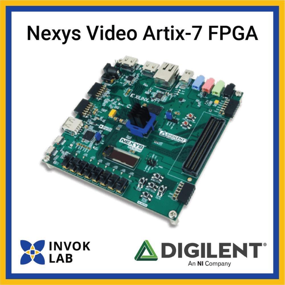 Digilent Nexys Video Xilinx Artix-7 FPGA Multimedia Development Board