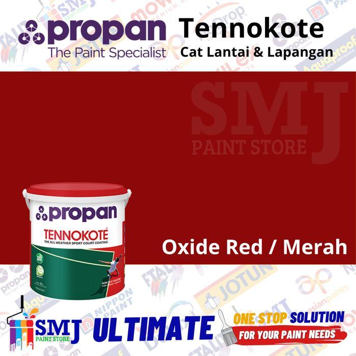 Tennokote Cat Lapangan OXIDE RED 22,5Kg set