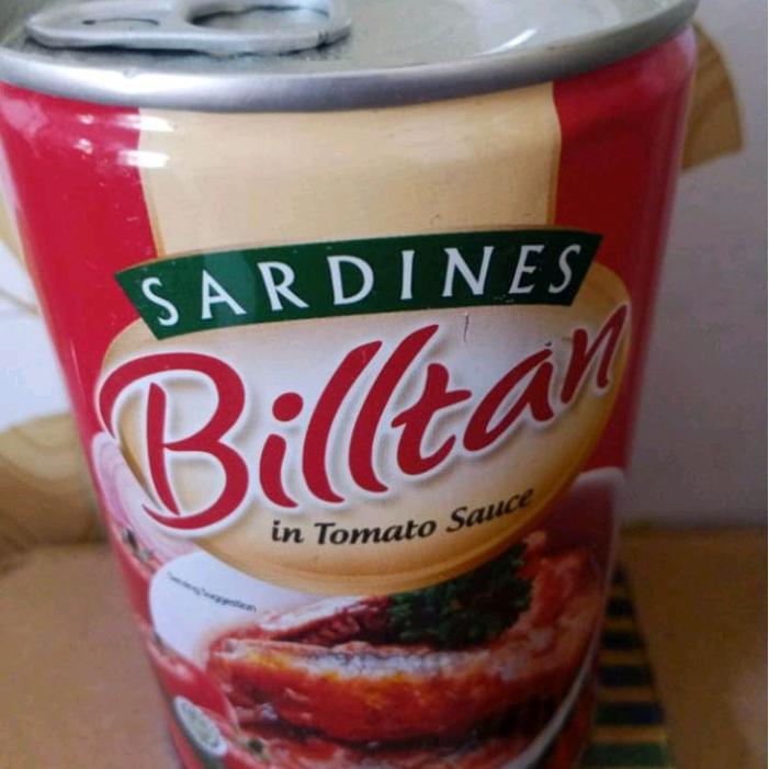 NEW!! Sarden 425 gram riject kemasan Oil Masakan Ikan Makanan Instan Kaleng