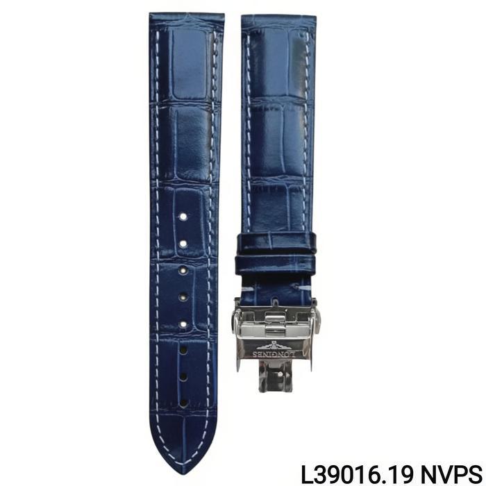 Tali Jam Tangan 19 MM Replacement Strap Leather For Longines Hydroconquest L3 9016.19
