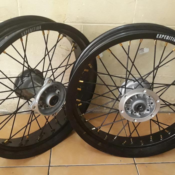 Terlaris! Velg Set Supermoto Klx Dtracker 150 Expedition