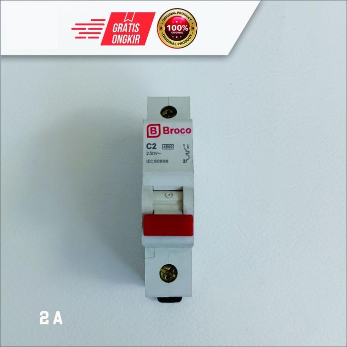 TERLARIS MCB BROCO/MCB 6 AMPERE/MCB 10 AMPERE/MCB 16 AMPERE/MCB 20 AMPERE/MINI CIRCUIT