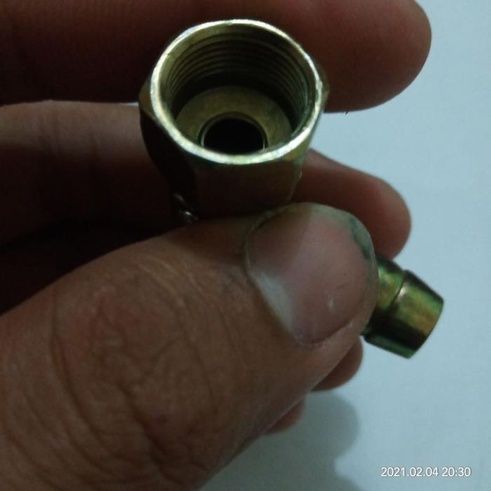 Sambungan Selang Kompor Gas Suggo / Nepel Kompor Gas Suggo Drat 12Mm