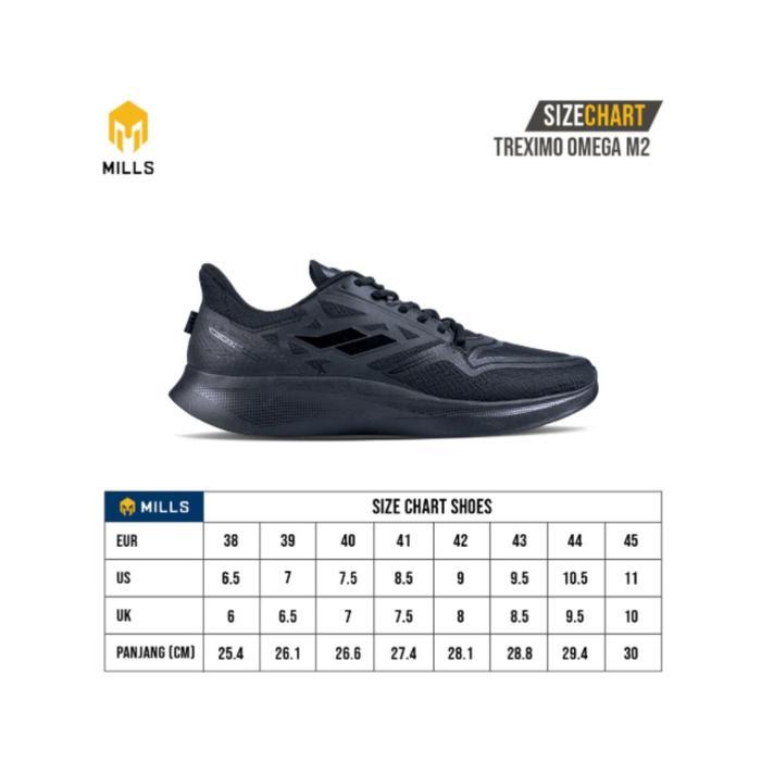 SEPATU RUNNING MILLS TREXIMO OMEGA M2 - SEPATU RUNNING MILLS - SEPATU RUNNING - SEPATU RUNNING MILLS