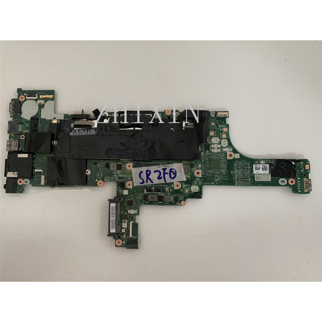 yourui For LENOVO Thinkpad T460 Laptop motherboard Core I5-6300U SR2F0 Mainboard BT462 NM-A581