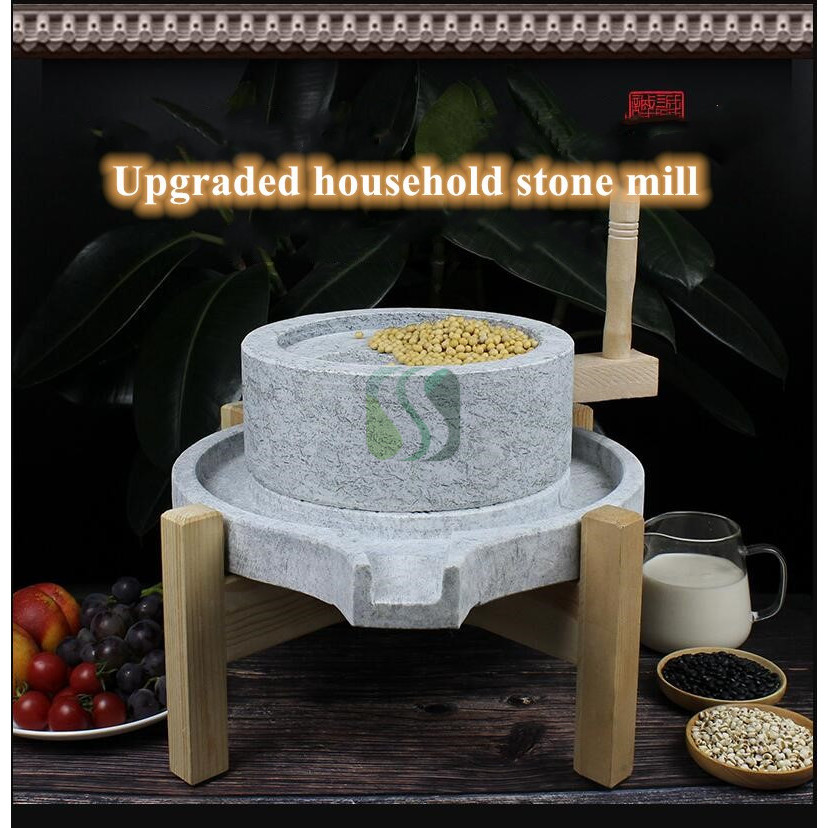 Home use granite soybean stone mill stone grinder peanut miller corn flour stone miller wheat flour