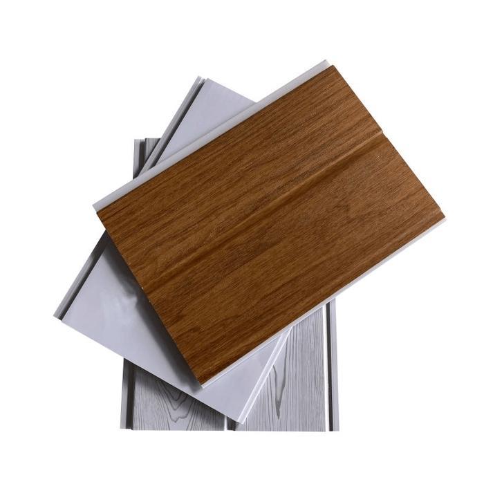 (1 Dus)Plafon PVC Motif Kayu Estetik Minimalis