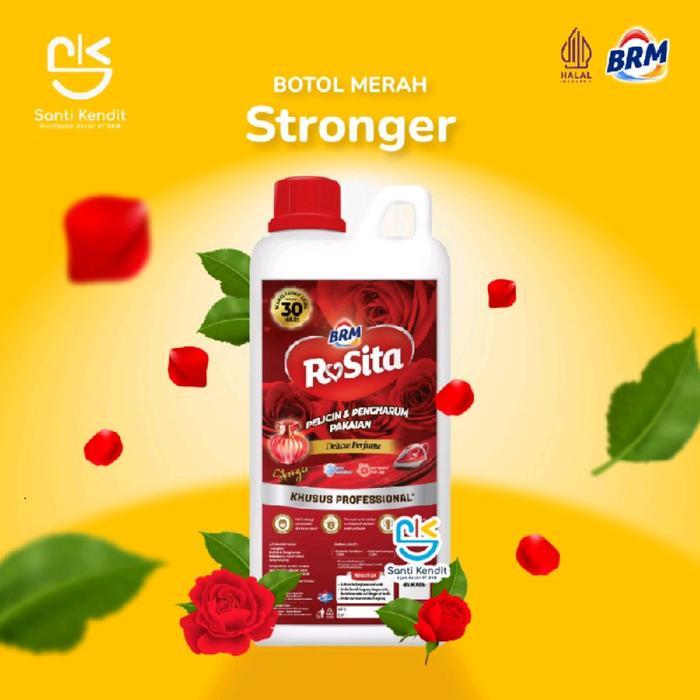 Pelicin Setrika Laundry Mawar Rosita BRM - Merah