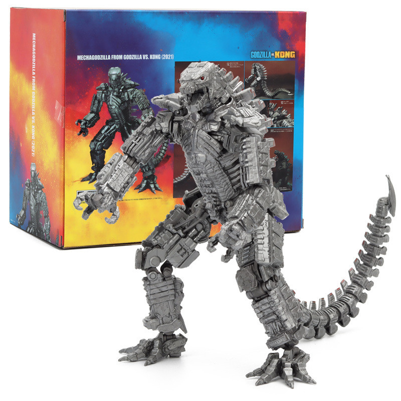 Bandai 2021 Mechagodzilla S.h.monsterarts Monsters Gojira PVC Action Figure Moive Godzilla Vs Kong
