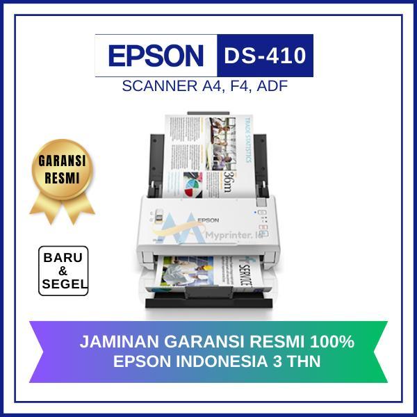SCANNER EPSON DS-410 EPSON DS410 SCAN UP TO A3 STITCH GARANSI RESMI