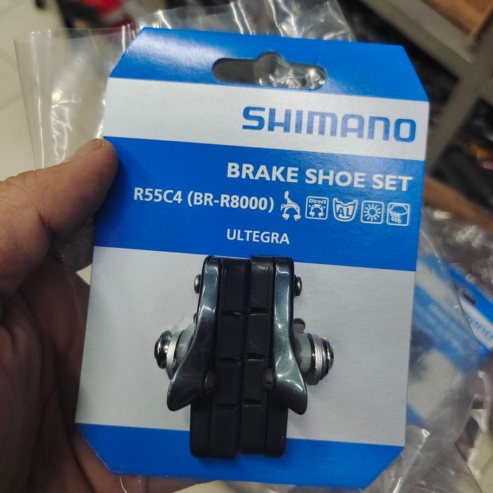 Ready Stok Brake Shoe Set Shimano Ultegra Dura Ace 105 Kampas Rem Rim Brake Shimano Shoe Shimano