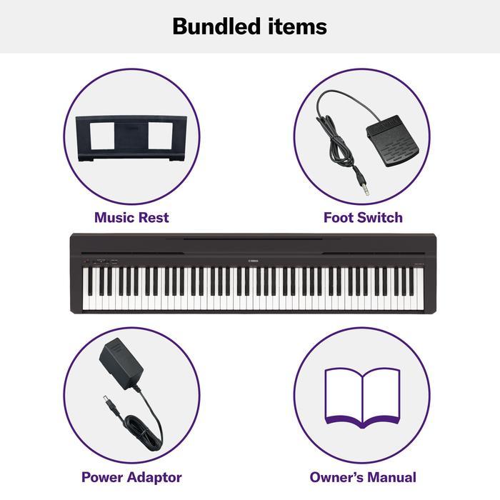 YAMAHA P-45 PIANO PORTABLE P 45