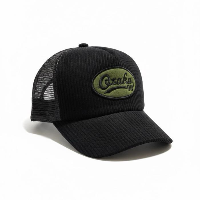 MADTO - Osaka Logo Hijau topi distro original topi distro pria wanita topi baseball polocaps