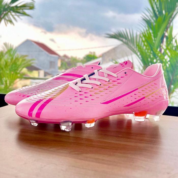 Sepatu Bola Shakaz Thunderbolt PINK Terbaru Kualitas Terbaik Dan Bergaransi Toko
