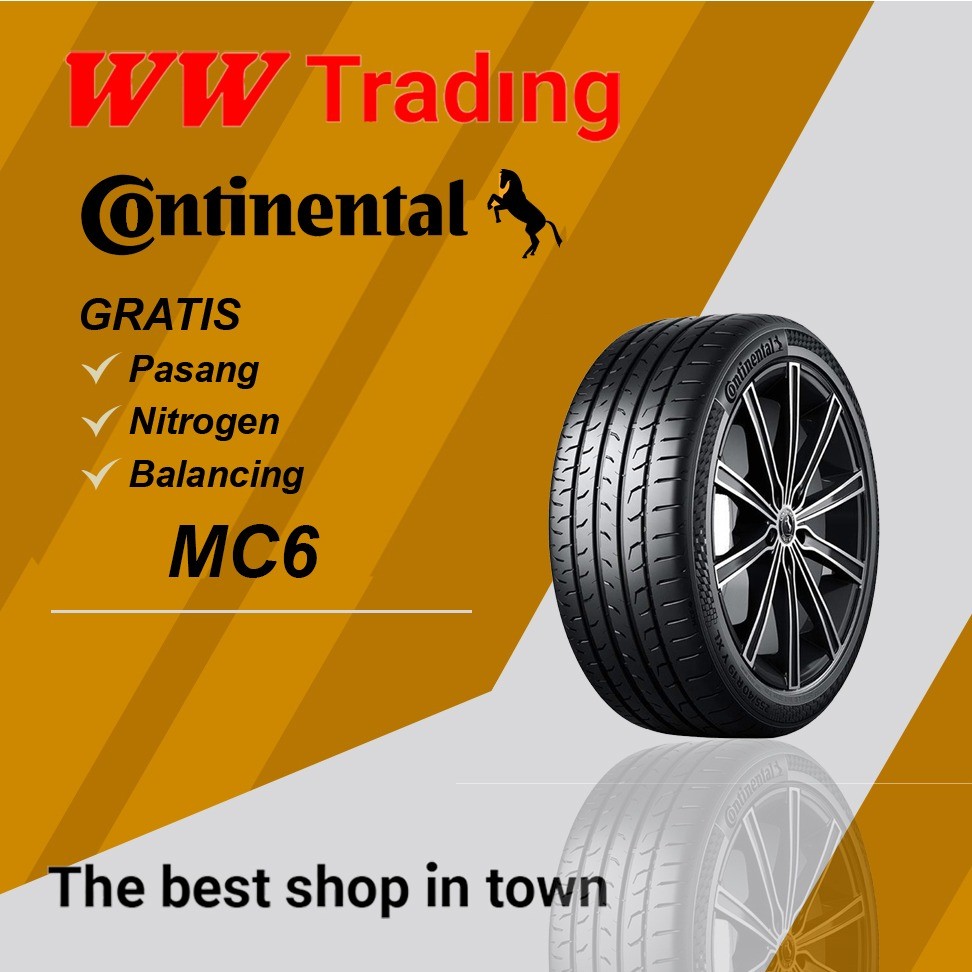Ban Continental MC6 99W 245 45 R17 / 245 45 17
