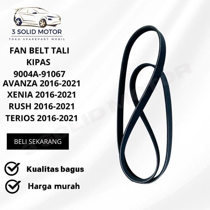 FAN BELT TALI KIPAS GRAND AVANZA XENIA NEW RUSH TERIOS 2016-2021 ORIGINAL