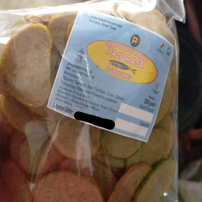 BERGARANSI KERUPUK IKAN TAMBAN ASLI TERBUAT DARI IKAN TAMBAN