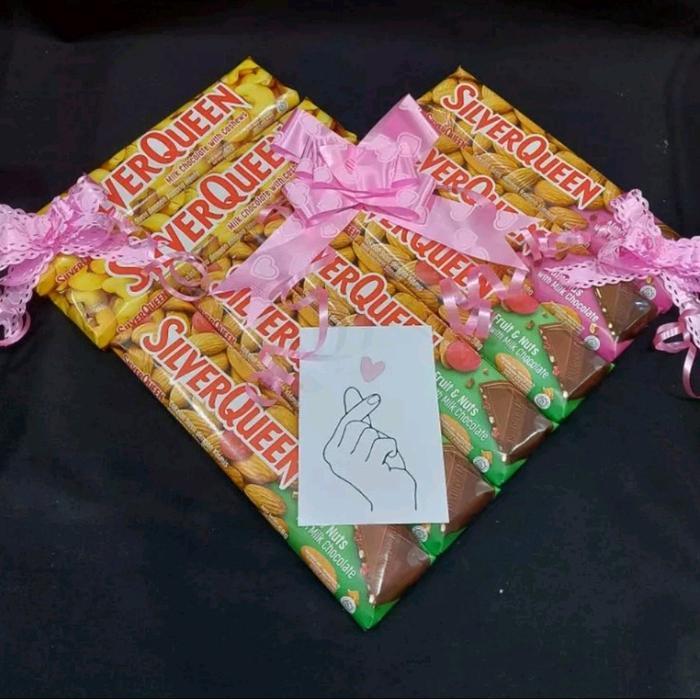 promo hampers silverqueen / coklat silverqueen 55 gr / coklat box / hadiah coklat