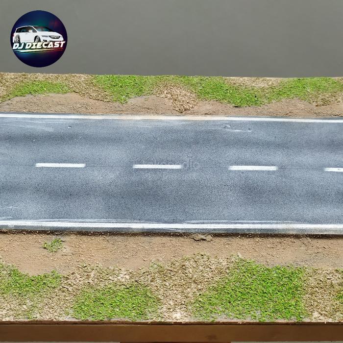BISA COD Diorama jalan skala 1/64