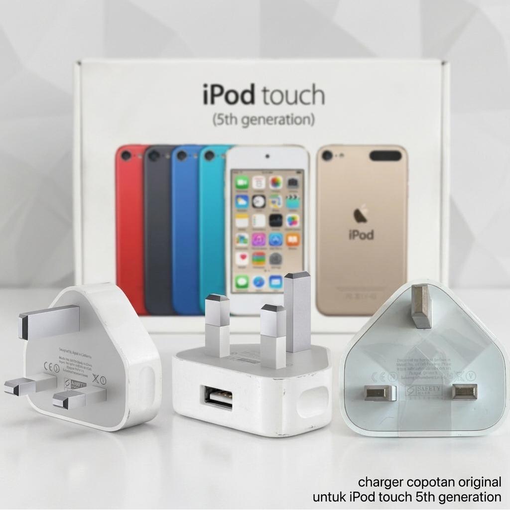 Charger HP Apple A1399 Bekas Copotan Cas Original Untuk iPod Touch 5