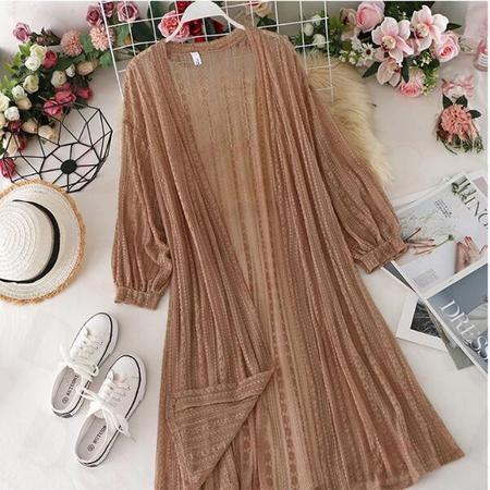 Promo Outer Panjang Jasmine Cardigan Lace Busana Pantai [911] Terlaris