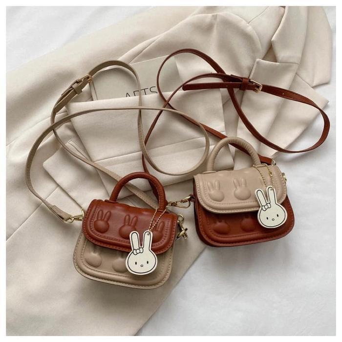 Promo [Kualitas Import] Tas Selempang Mini Tas Bahu Anak Cewek Perempuan Model Gaya Korea Kado Ulang
