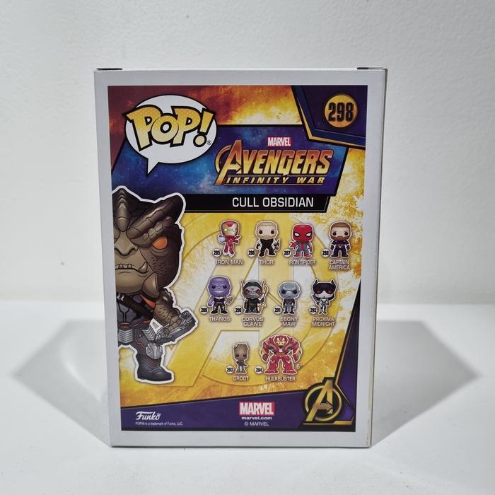 HOT SALE FUNKO POP AVENGERS INFINITY WAR - CULL OBSIDIAN #298 TERMURAH