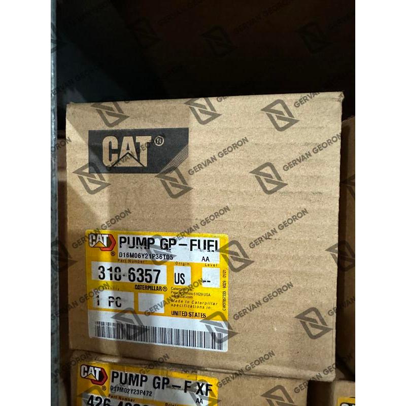 PUMP GP FUEL 318-6357 CAT GENUINE