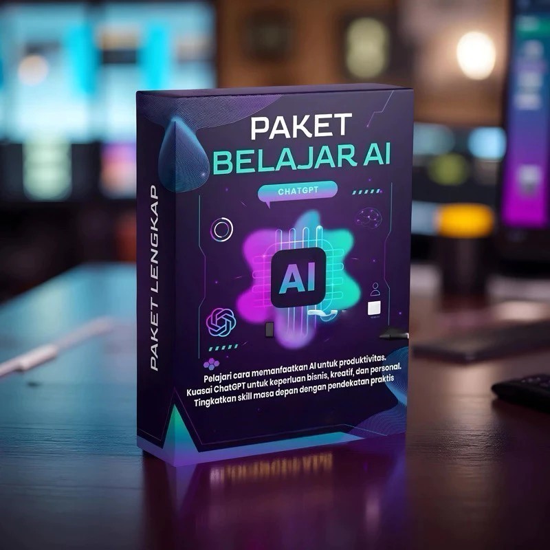 PREMIUM PAKET LENGKAP BELAJAR AI & CHATGPT