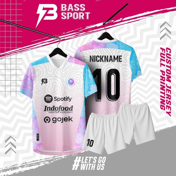 jersey futsal jersey bola printing jersey volly baju bola baju futsal baju volly gratis nama nomor
