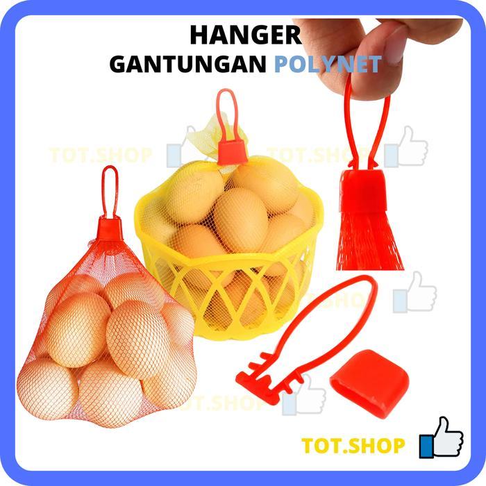 [ECER] Hanger Polynet Ecer Satuan Gantungan Jaring Buah PolinetRambang