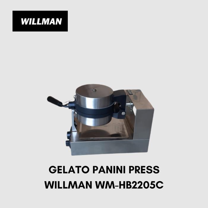 Mesin Ufo Burger Gelato Ice Cream Panini Bun Press Es Krim Dalam Roti