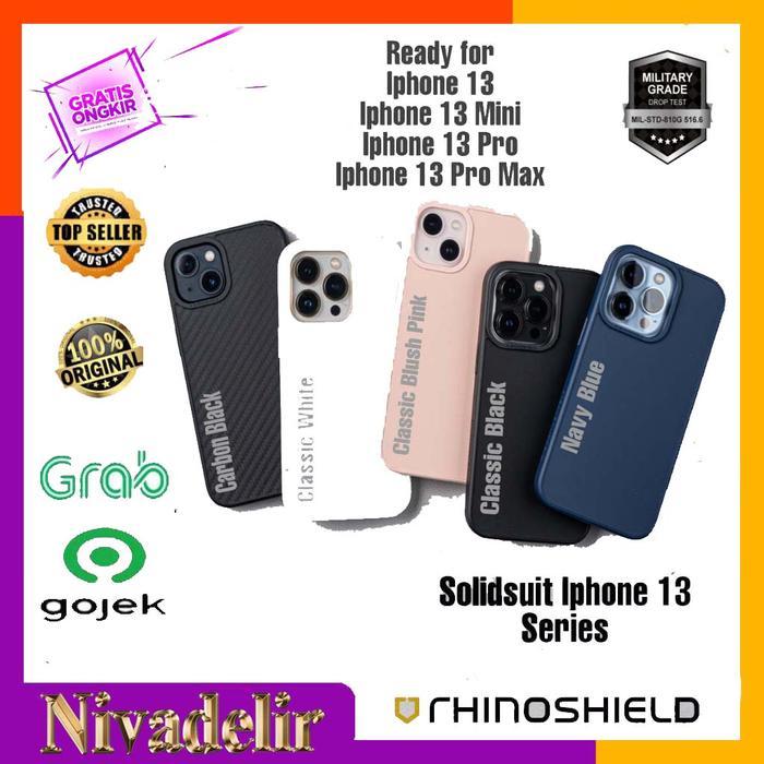 Rhinoshield Solidsuit Case Iphone 13 Pro Max 13 Pro 13 Mini Iphone 13 Terbaru 