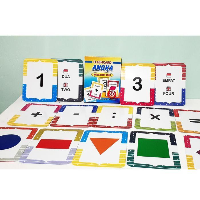 Flash Card Seri Paket Flash Card Seri Angka-Huruf-Huruf Hijaiyah