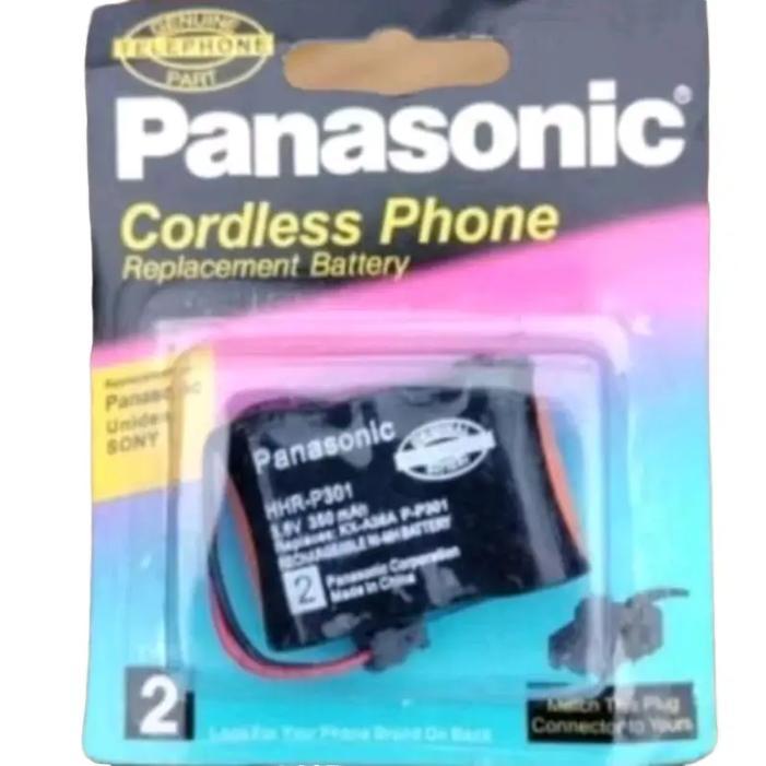 PANASONIC HHR P301 3,6V 600MAH BATERAI BATRE BATREI CORDLESS PHONE TYPE2 600 MAH 3.6V PANASONIC